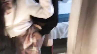 Hotel doggy style big tits JK sex