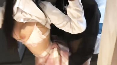 Hotel doggy style big tits JK sex