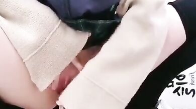 Nhân viên cửa hàng Hàn Quốc のオナニー2