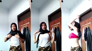 Delia stripping (Leaked Video)