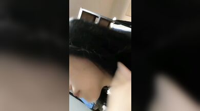 Schoolgirl takes selfie for boyfriend