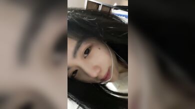 Schoolgirl takes selfie for boyfriend