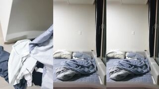 Korean rich guy hooks up with Russian student beauty