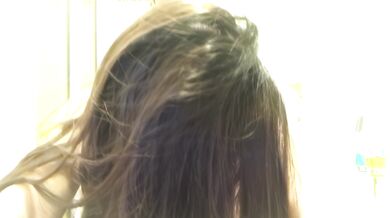 Singaporean young couple takes selfie in toilet