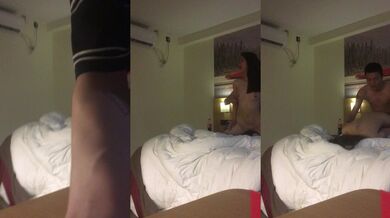 Gầy tương phản con khốn được fuck trên một ngày