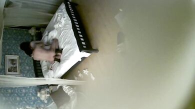 A white, plump, and great-looking female classmate was fucked hard by a male classmate_Out-of-body ejaculation, she was so tired that she didn't want to move