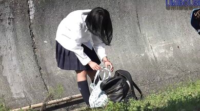 りある! ? Kawara ở dưới nước→đồng phục mặc đồng phục và được đổi thành えする○Học sinh 1