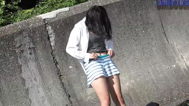 りある! ? Kawara is in the water→uniform is in uniform and is changed into えする○Student 1