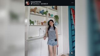 00s little sister exposes her breasts and touches herself 1
