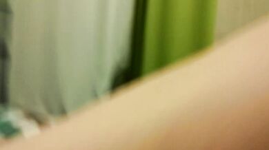 Korean couple makes love selfie, the female protagonist has nice breasts