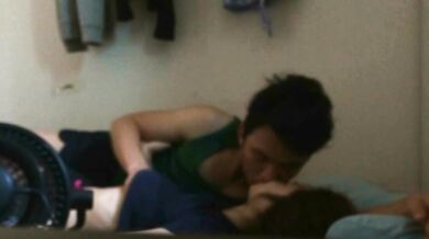 韓国人カップルが賃貸住宅で愛し合う