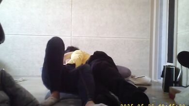 韓國肥仔哥和女秘書在家做愛自拍