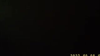 Korean fat guy and black silk girl make love and take selfies in a private room