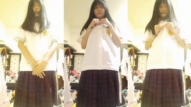 Taiwanese girl stripped naked for her master to admire