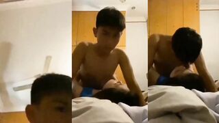Malaysian couple sex selfie