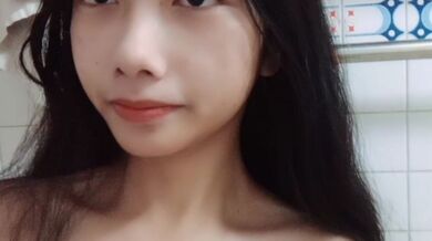 Temperamental poor breasts girl masturbation