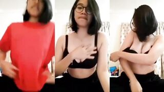 Big tits foreign worker selfie 2