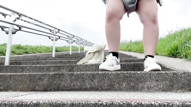 巨乳JKゆきの露出2が見られた