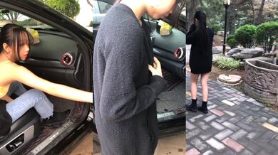 Người nổi tiếng Twitter phơi bày ngoài trời 3