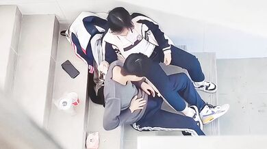 caught high school couple digging holes in the building