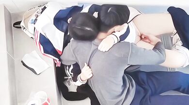 caught high school couple digging holes in the building