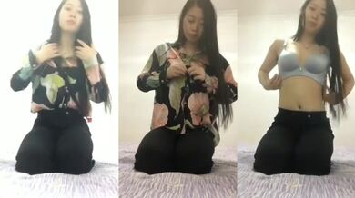 Beautiful sister stripping and masturbating