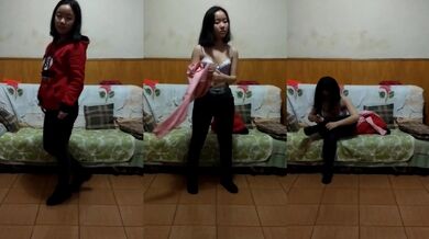 Con đĩ lông lá tội nghiệp chụp ảnh tự sướng 1