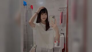 Contrast cute girl learns to be a bitch